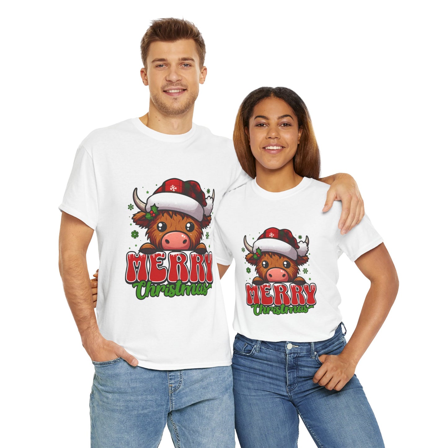 Kuh Weihnachten T-Shirt/ Unisex