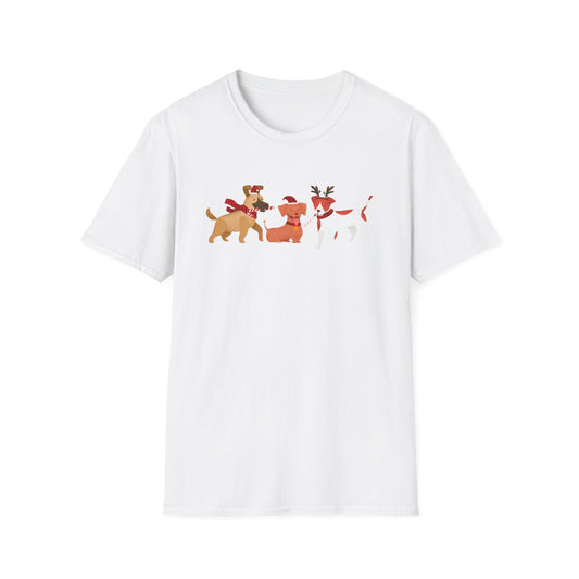 Hunde Weihnachten/ T-Shirt/ Unisex
