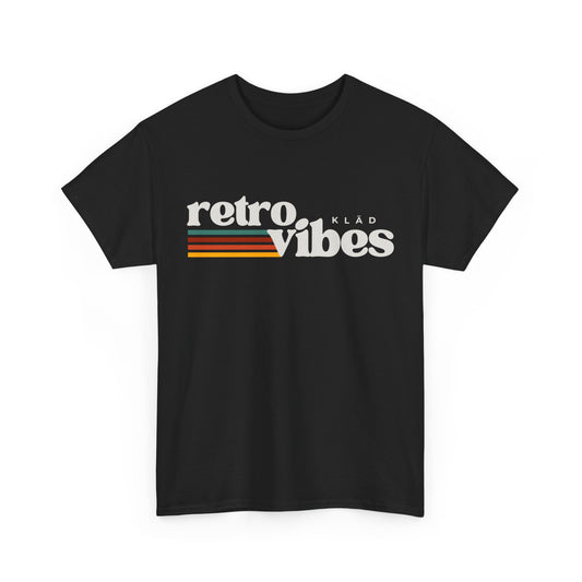 Retro Vibes TShirt - Unisex Heavy Cotton