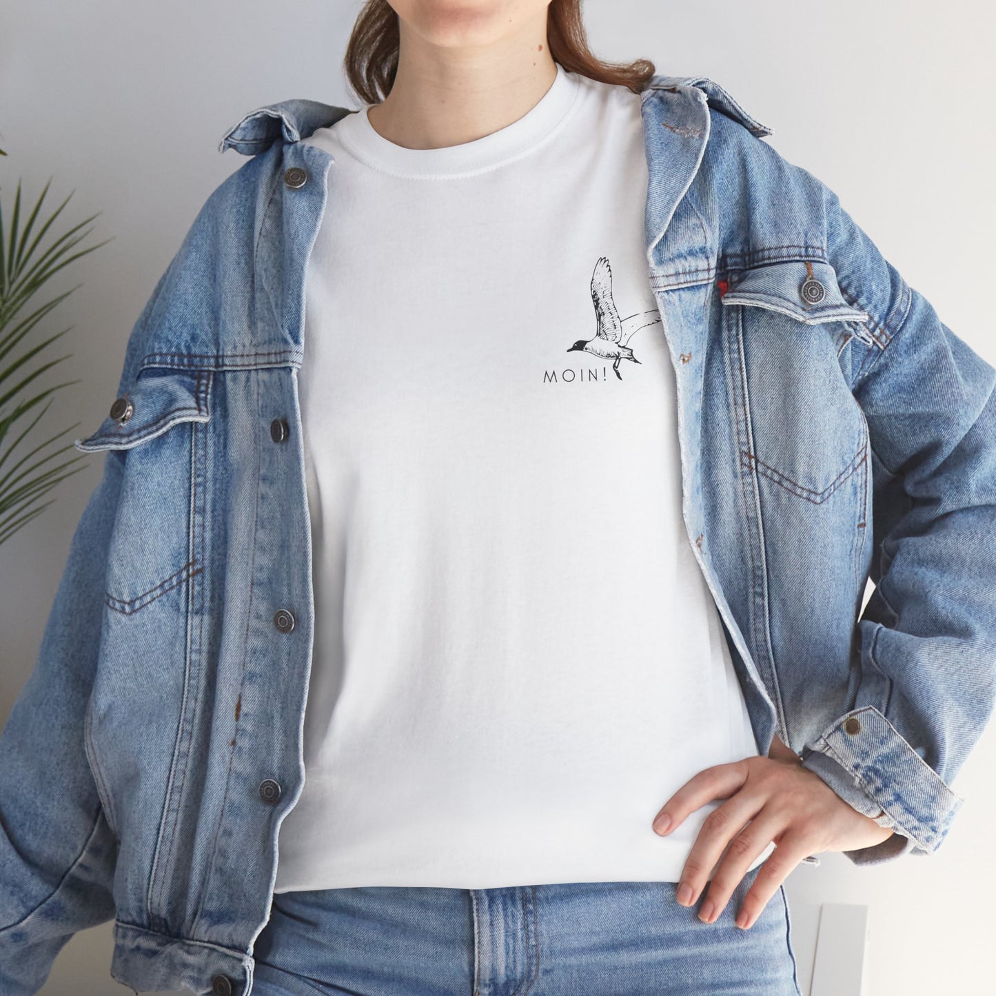 Möwe Moin!/ T-Shirt/ Unisex