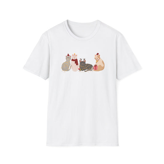 Katzen Weihnachten/ T-Shirt/ Unisex
